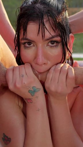 Yennifer Chacon Gangbang Interracial Wild