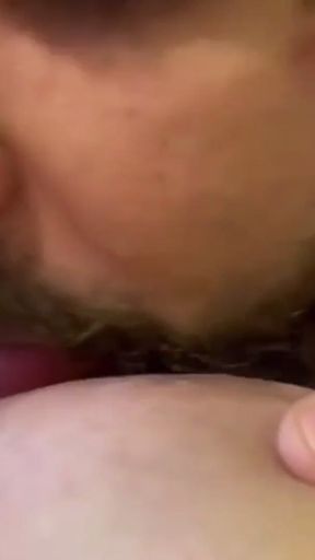 Motel and Breast-licking Fetish: My Naughty Guy Sucking My Breasts