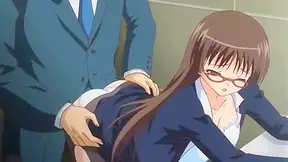 Naughty Teachers Steamy Public Restroom Tryst in Hentai School Drama