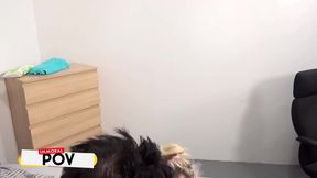 Mark Zane Pounds Juicy Slit As Massive Ass Shakes Then Cums Glazing Ger!