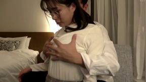 Japanese Amateur Natsu's Big Natural Boobs Filled Up With Lubricant In A Steamy Bath Scene