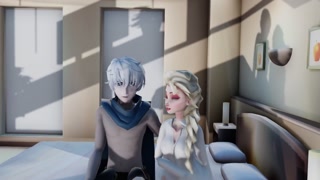 Elsa e Jack Frost - Cena Sexy