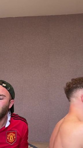 Two Straight Lads Use the Gay Mouths