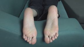 Mei Mei's tender soles from various angles
