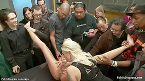 Interracial Gangbang