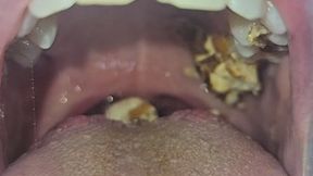 Ashley Eats A Pretzel