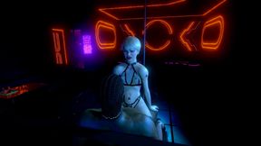 A pretty Femboy Angel Riding BBC