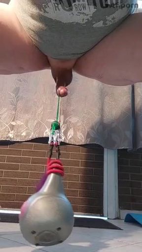 Bizarre cbt insertion bdsm pervers