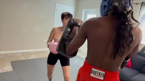 Paris Love and Bunny: Sparring