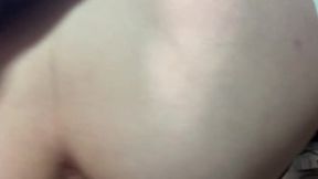 Petite college minx gets pounded by a massive BBC in doggystyle