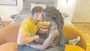 INTERRACIAL KISS WITH A LOT OF PASSION - BY NATHAN COLLINS AND WALLIF TURNER - CLIP 3 IN FULL HD