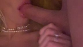 Hand feeding me cum after a blowjob and handjob