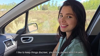 public sex with my neighbor HOT fucking in the car HARDCORE