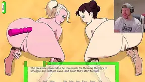 Sakura & Tenten’s BDSM Threesome Adventure in Jikage Rising Anime