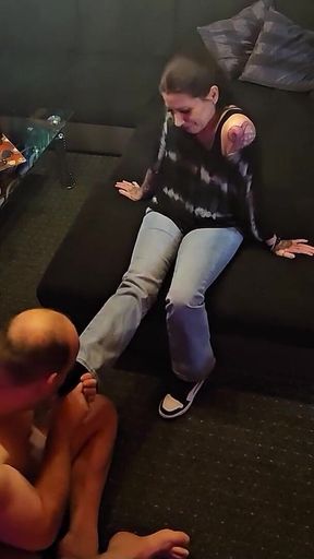 My Rented Slave Is No Longer My Rented Slave, but Officially My Property - Foot Care After Sports