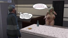 Young hunk turns blonde bimbo into a sex-crazed mess