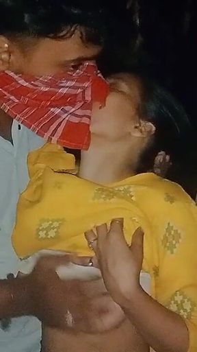 After a Long Time Having Sex in Deep Forest at Midnight