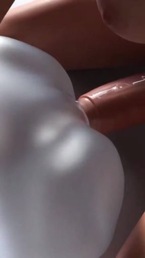 Stepson Caught Shemale Stepmom Fucking His Sex Doll Pussy With Huge Cock   Clip 2