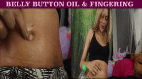 Belly Button Oil & Fingering - {SD}