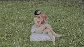 Blow to pop the red balloon Nastila