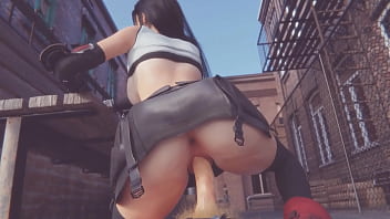 Cartoon Scenes of Final Fantasy Perfect Tifa
