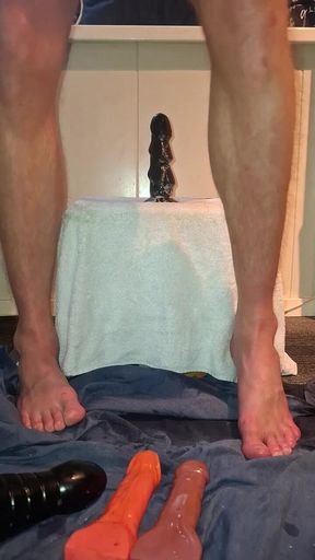 POV Solo Twink - Loves to Fuck His Ass with a Dildo