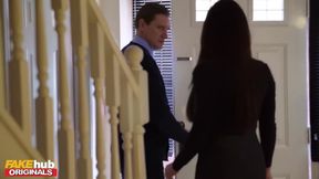 Karlie Simon And Princess Jasmin - Swingers Next Door Seduce Milf And Teen 18+ Fucks His Busty Stepmom