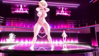 mmd r18 Rosalina Apple Pie 3d animated incredible mario xxx edition