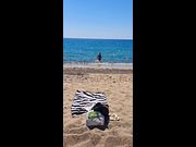 Nudist beach/Playa nudista