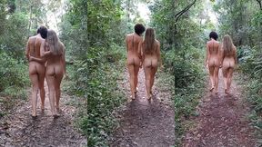 what could be more beautiful than two naked fairies in the forest