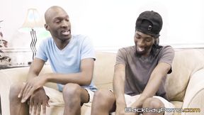 For this interview Blaine Porter seduces hung Robbie Dash into wild bareback