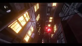 Busty 3D Girl Got Monster Cock Creampie Adventure in Chinatown