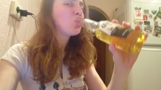 My very first Pornhub upload, self fuck with beer bottle