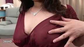 Wild JAV Milf Gets Fucked By Two Guys And Swallows Their Load Deeply