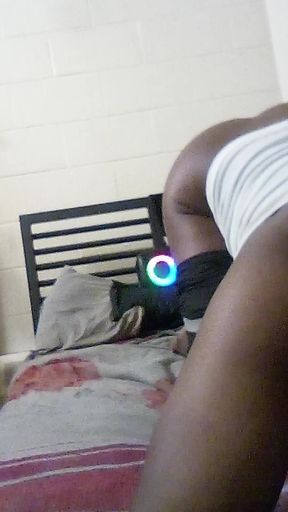 Cum pull my pants down and fuck me daddy sexy black gay bubble butt tight bootyhole tranny