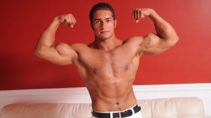 Jerking Muscle Cock With Dereck