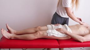 I Came in for a Regular Massage, but She Wanted More. I Brought Her to Orgasm While She Massaged My Cock
