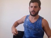 Hung Alpha - Small Penis Humiliation and Jerk off instructions (cum countdown) - SPH