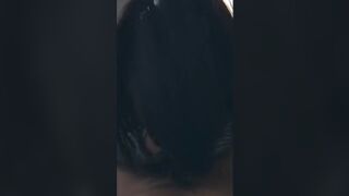 Quick Fellatio before Bed: Hispanic Sexy Blows Cock  Swallows Cum