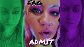 Little faggot bitch moaning for the shemale goddess lana