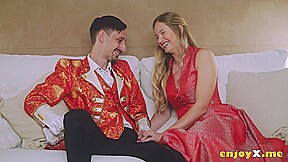 Stephan Cardo, Bronze Goddess And Stella Cardo - Shaven Gash In Tights Savors Blowing Cock, Delight In Full Hd