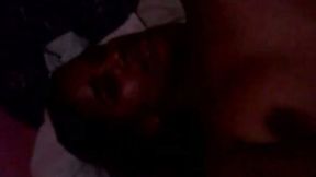 My Dominican brown skin young sweetheart naked in bed