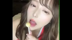I tried to lick it sexually with ASMR.