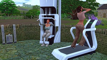 futanari mistress fed sperm to her sister after training in the gym sims me hentai sfm