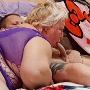 Sucking off her brother-in-law&#039;s dick episode 3