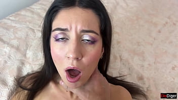 Fucked a beauty in new lingerie in all holes - POV Anal