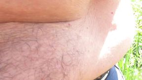 la sensation du sperme, a plus forte raison en exterieur... un vrai delice !