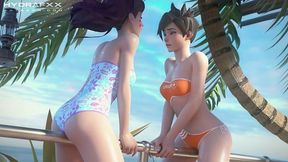 Cock Hero - Girls of Overwatch - fap hero music video compilation