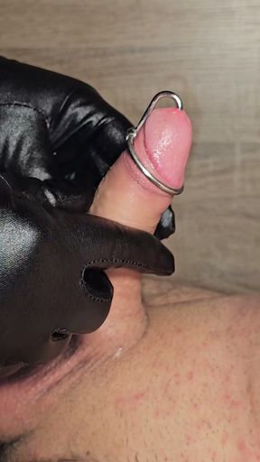 Oil massage to increase the size of the penis and improve potency.  try it!   Clip 1