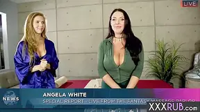 Busty Milf Caught Horny Lesbian Babe With Nice Ass - Ass Babe, Ass Nice And Angela White